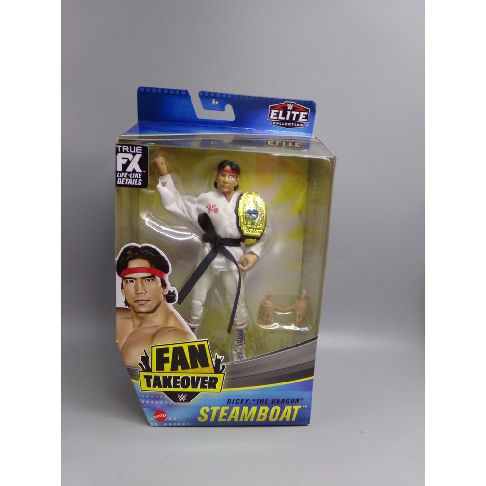 Ricky The Dragon Steamboat WWE Elite Collection Fan‎ Takeover Action Figure